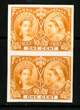 Canada Stamps # 51 NH Card Board Proof Pair Super picture