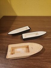 Vintage Lego Boat Hull lot of 3 boats picture