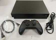 Microsoft XBox One X 1TB Console Video Game System Bundle 4K Ultra HD Black ONEX picture