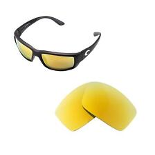Walleva 24K Gold Polarized Replacement Lenses For Costa Del Mar Fantail picture