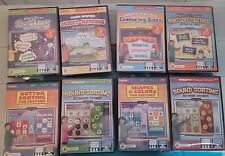 Lot 8 LAKESHORE Interactive Games DVD PreK- 2 Comparing Sounds Rhyming Matching picture