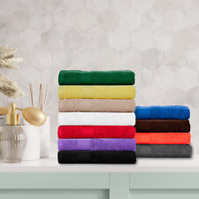 Ample Decor Bath Towel Pack of 4 100% Cotton 600 GSM Highly Absorbent Soft picture