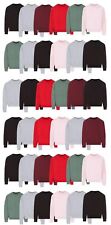 BILLIONHATS 36 Pk Mens Crewneck Fleece Lined Pullover Sweatshirts Wholesale Bulk picture