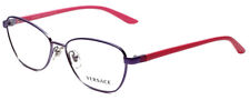 Versace Designer Metal Reading Glasses 1221-1347-54 mm Purple Pink CHOOSE POWER picture