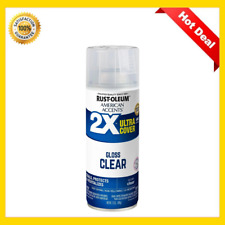 Clear, Rust-Oleum American Accents 2X Ultra Cover Gloss Spray Paint- 12 Oz picture