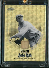 2019 Leaf Metal Babe Ruth 1/1 Super Prismatic Game Used Bat picture