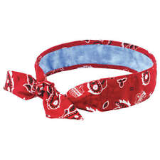 CHILL-ITS BY ERGODYNE 6700CT Cooling Bandana,One Size,Red 16V830 picture