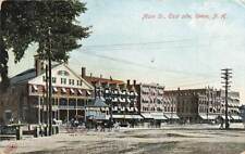 c1910 Main Street East Side Horse Buggy Shops Keene NH P69 picture
