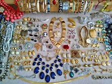 Jewelry Vintage Modern Huge Lot ALL GOOD Wearable RESELL Over One Full Pound Mix picture
