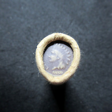 1859 1862 INDIAN HEAD TAILS PENNY ROLL LOT  ROCK RIVER BANK WYOMING R-779 picture
