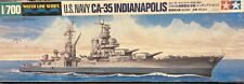 Tamiya 1/700 Scale U.S.S. Indianapolis CA-35 picture