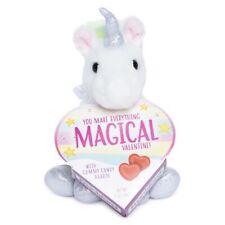 Valentine's Day Mini Unicorn Plush With Candy Set picture