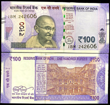 INDIA 100 Rupees 2018 GANDHI UNC PAPER MONEY CURRENCY BANK NOTE picture