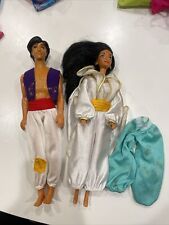 Vintage 1992 Aladdin And Jasmine Dolls picture