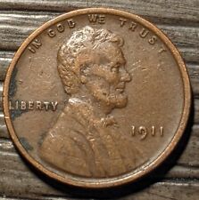 A Nice Vintage 1911 P Lincoln Cent G - VF  From Estate Sale No Junk or Problems picture