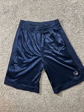 Vintage 90s AND 1 One Blue White Basketball Shorts Mens Size Medium picture