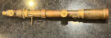 Brass Antique Engineer Survey Transit Level Spotting Scope W & Le Gurley 1800s picture