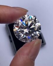 19 Ct CERTIFIED Natural Diamond Round white Color Cut D Grade VVS1 +1 Free Gift picture