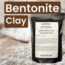 SUPRA ALTERA: Bentonite Clay (1 lb.) Edible Detox Clay — Food Grade — FAST SHIP picture