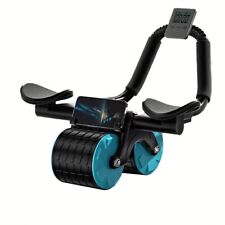 Ab Roller with Elbow Support, Automatic Rebound Abdominal Wheel Fitness Belly picture