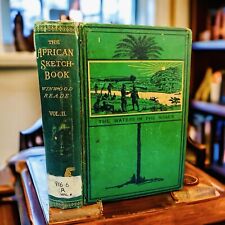 1873 Antiquarian The African Sketch Book by W Reade 1st ed Sierra Leone Library picture