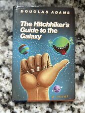 The Hitchhiker's Guide to the Galaxy Douglas Adams 1st edition book BCE picture