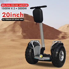 3000W/67.2V 15.6AH Two Wheel 20in Off Road Electric Self Balance Vehicle APP US picture