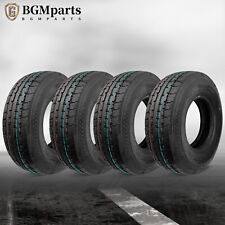 All Steel ST235/80R16 Trailer Tires ST Radial 14 Ply Load Range G 129/125M Set-4 picture