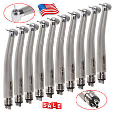 10 New Dental High Speed Push Button handpiece Standard 4 Hole NSK Style Sale picture