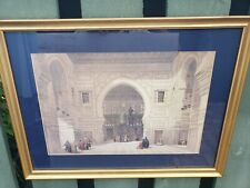 Antique David Roberts Lithograph - Interior of the Mosque of the Sultan El Ghore picture