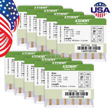 10X AZDENT Dental Endo Heat Activated NiTi Rotary Files Engine Use SX-F3 25MM picture