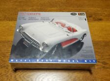 1/24 Testors Burago 1957  Corvette Metal Body Model Kit Unopened picture