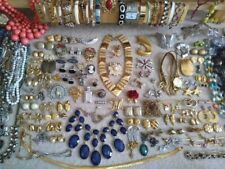 Jewelry Vintage Modern Huge Lot 3 LB Pound ALL GOOD Wear RESELL Signed Unique ++ picture