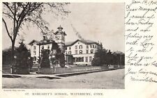 Vintage Postcard 1905 Saint Margaret's School Building Waterbury Connecticut CT picture