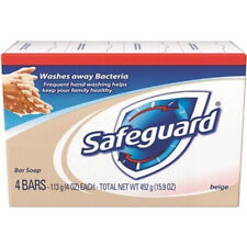 Safeguard Antibacterial Deodorant Soap Bar Eliminates 99% Bacteria Beige 4ct picture