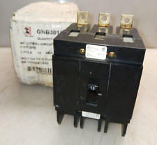NEW CUTLER-HAMMER GHB3015 15 AMP BOLT-ON CIRCUIT BREAKER 3 POLE 277/480 VAC picture