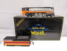 Weaver #QC-1080LP MR Hiawatha 4-6-4 Hudson Brass Steam Engine & Tender P/S C-8 picture