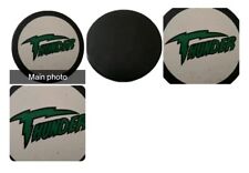 DRAYTON VALLEY THUNDER RARE VINTAGE OFFICIAL HOCKEY PUCK VEGUM MFG. MADE IN 🇸🇰 picture
