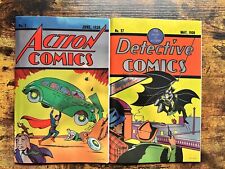 ACTION COMICS #1 AND DETECTIVE COMICS #27 FOIL VARIANT SET NYCC 2022 NEW picture