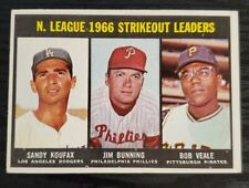 1967 Topps #238 NL Strikeout Leaders picture