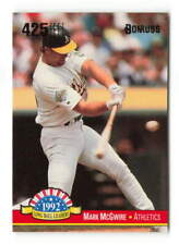 1993  Donruss Mark McGwire #LL-4 Long Ball Leaders  Oakland Athletics picture