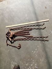 Vintage Hay Bale Hanger, With 8 Hanging Chains, Has A 5 Stamped, Barn Decor picture