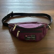 Shalamex Super Pouch Fanny Pack Purple/Plum Waist Pouch Camping Outdoorwear picture