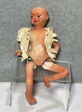 DOLL BISQUE RARE DOLL APPR 7” VINTAGE picture