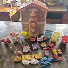Vintage G1 1985 My Little Pony -Lullaby Nursery House w/ponies & accessories picture