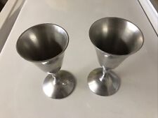Set Of Two Raimond Italy Silver Wine Glasses picture