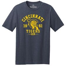 Cincinnati Tigers 1981 CHL Hockey TRI-BLEND Tee Shirt - Bengals Reds picture