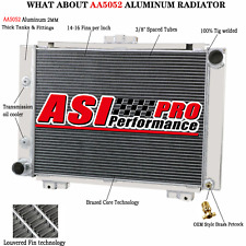 ASI 3 Rows Aluminum Radiator For 1964 Ford Galaxie 500 500XL L6 V8 picture