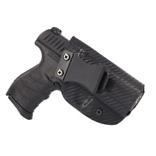 Concealment IWB Gun Holster for Walther Handguns - Black Carbon Fiber picture