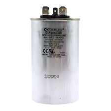 45/5uf MFD 370/440v dual run round Air Conditioner and furnace capacitor  picture